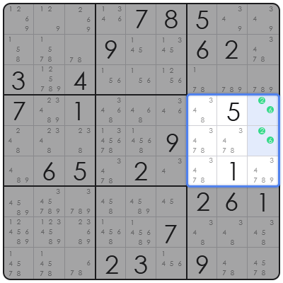 advanced sudoku strategy