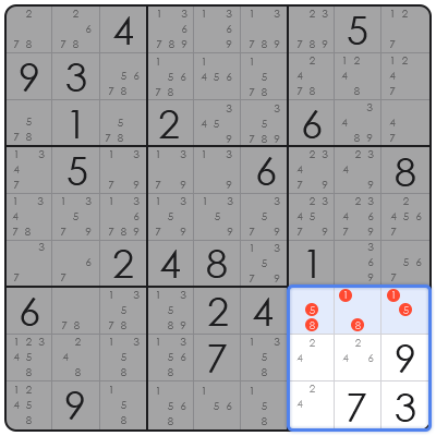 sudoku strategy swordfish
